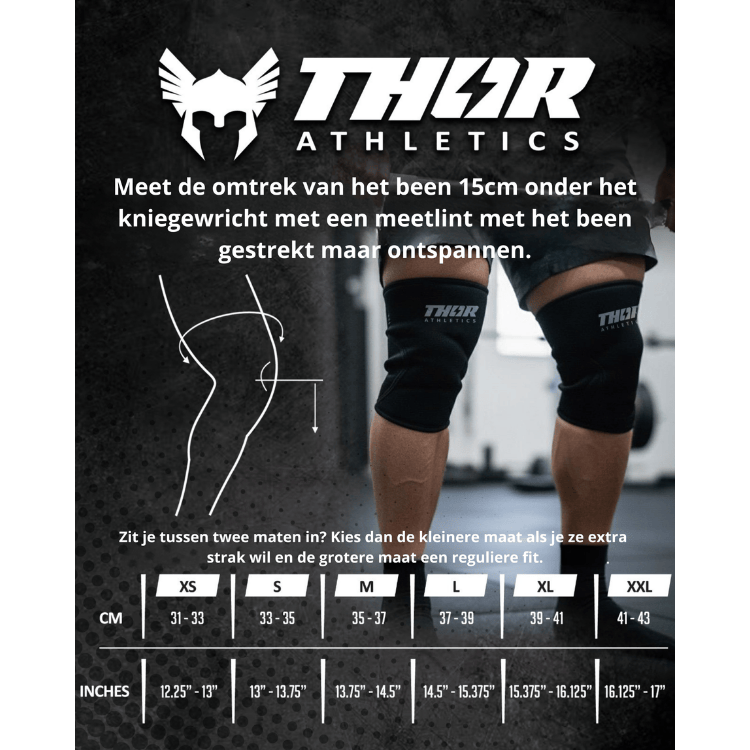 Knee Sleeves 7mm | Zwart