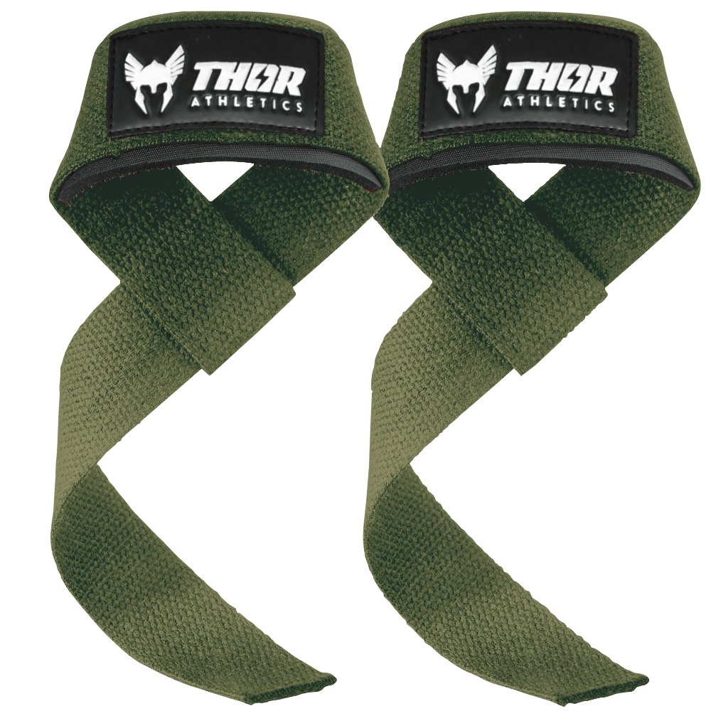 Lifting Straps | Army Green