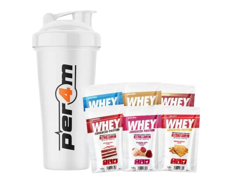 Per4m sample pack + FREE SHAKER (6 sample pack)